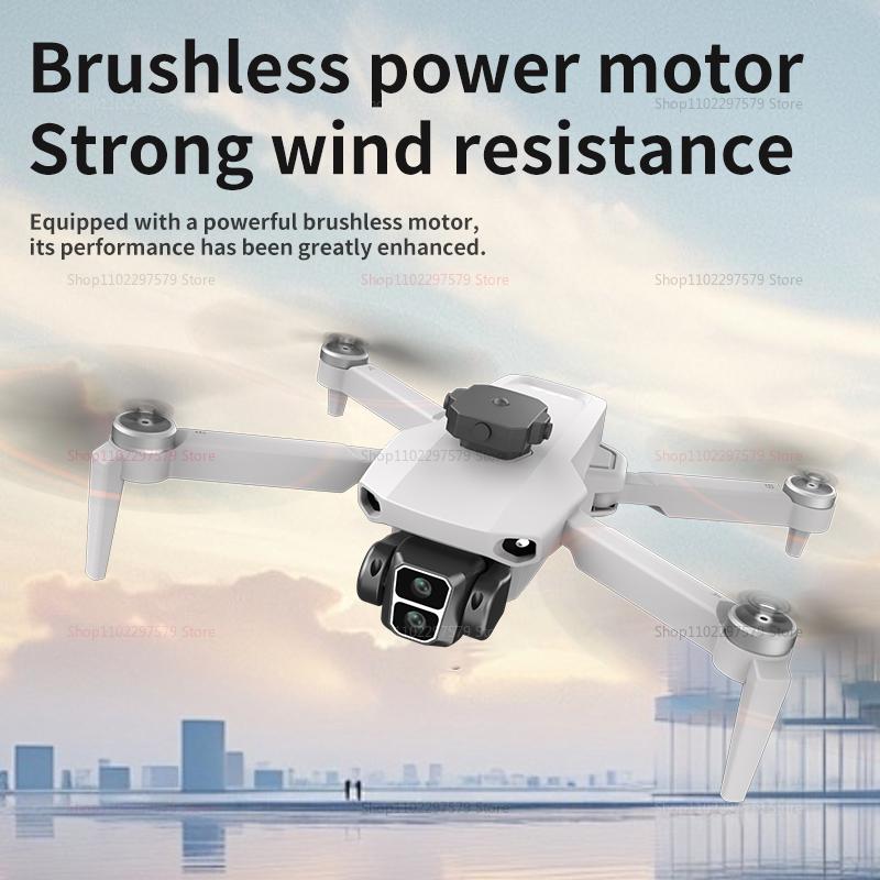 L106 8K HD Dual Camera Drone 5G FPV Brushless Motor Obstacle Avoidance Remote Control With Screen For Aerial Photography Gifts