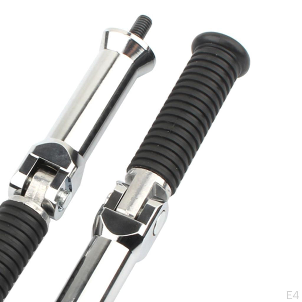 Aluminum Rear Passenger Foot Pegs Fit for FLDE Deluxe 107 2018