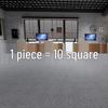 Interlocking Commercial Office Carpet Tiles - Full Coverage for Large Cement Floors, Ideal for Billiard Halls