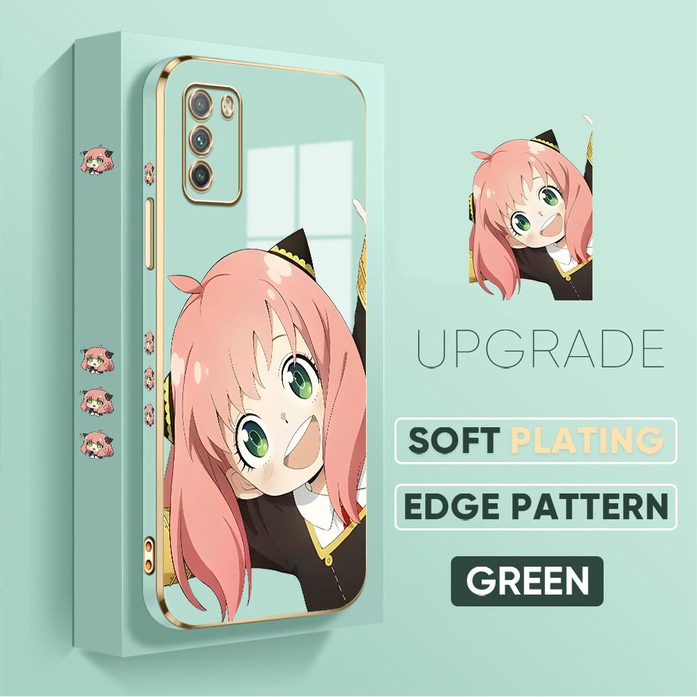 Barevné vzory tisku Pouzdro se čtvercovým vzorem na hraně Pokovené pouzdro na telefon Luxusní měkké pouzdro na telefon pro Huawei Honor Xiaomi Redmi