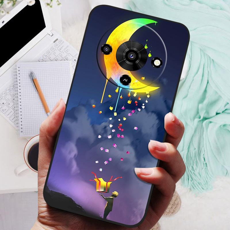 For ZTE Blade A76 5G Z2469N Case TPU Soft Rose Panda Cute Silicone Case Covers For ZTE Blade A76 A 76 BladeA76 5G Phone Cases