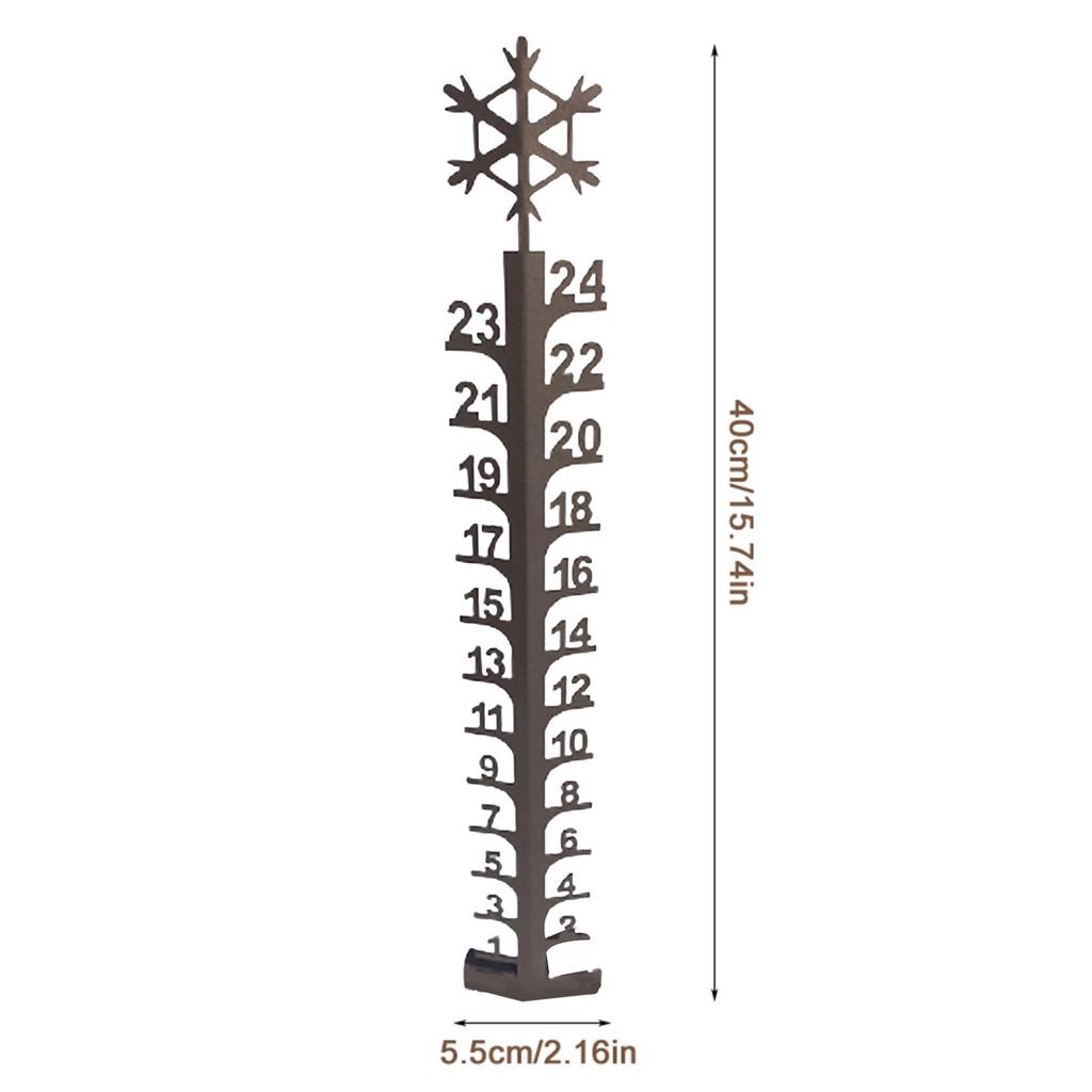 Snow Gauge Metal Outdoor Yard Garden Snow Depth Measurement Tool Rust-proof Durable