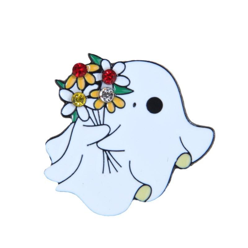 Unique Christmas Horror Enamel Pin: Stylish Backpack & Clothing Accessory for Women