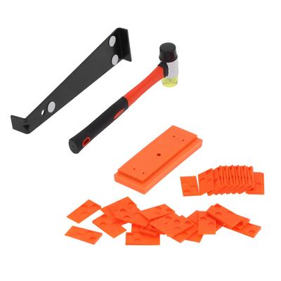 Holzboden Verlegewerkzeuge Laminatböden Verlegen Abstandshalter Klopfblock Gummihammer Set