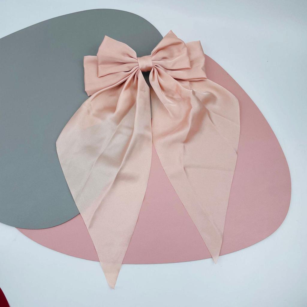 Pince à Cheveux Nœud Rouge Exclusif – Accessoire Élégant Tempérament Style Printanier