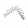 Right Angles Ruler Thickened Carpentry Square Steel for Woodworkers, Carpenters,
