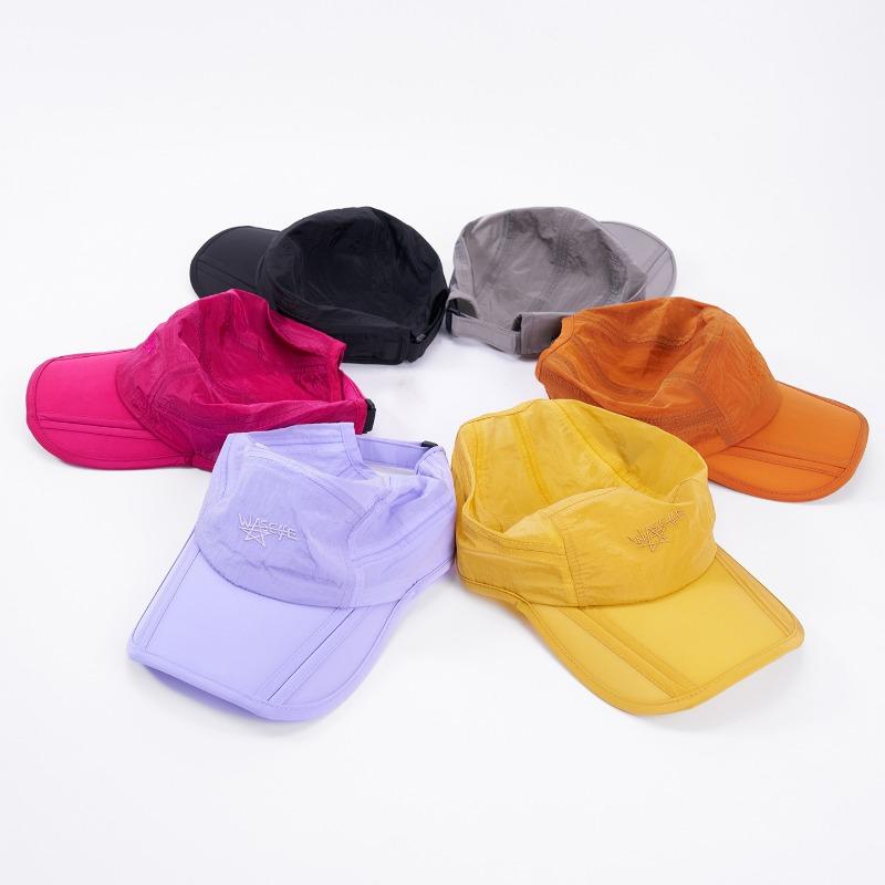 New summer sunshade sunscreen quick-drying baseball cap foldable storage light and breathable function wind cap