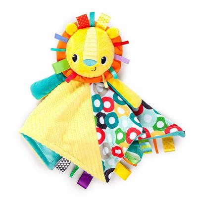 Bright Starts Cuddle & Tags Blankey Lion (10213-01) Kids II