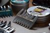 Babro Pomade Mesh Comb Hair Brush 2 Piece Set for Massage (Gray) & Men's (Black) Men/Scalp