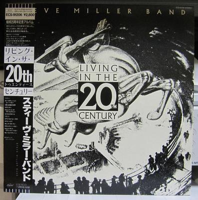 LP Record STEVE MILLER BAND  Living In The 20th Century ECS91206 CAPITOL 1986 Japan Obi Rock Used