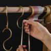 6Pcs Aluminium Alloy S Shape Hooks Practical Kitchen Railing Hanger Hook Clasp Holder Hooks For Hanging Clothes Handbag