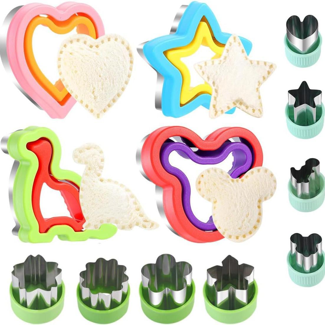 43-Piece Sandwich Bread and Cookie Mold Cutter Set