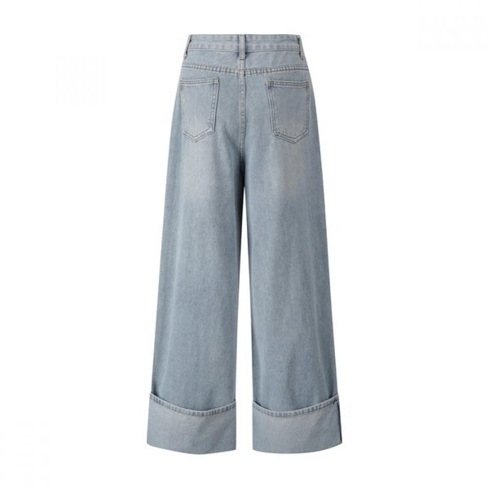 GGPX New York One Tuck Roll Up Semi Wide Pants  Gq4pt004f 