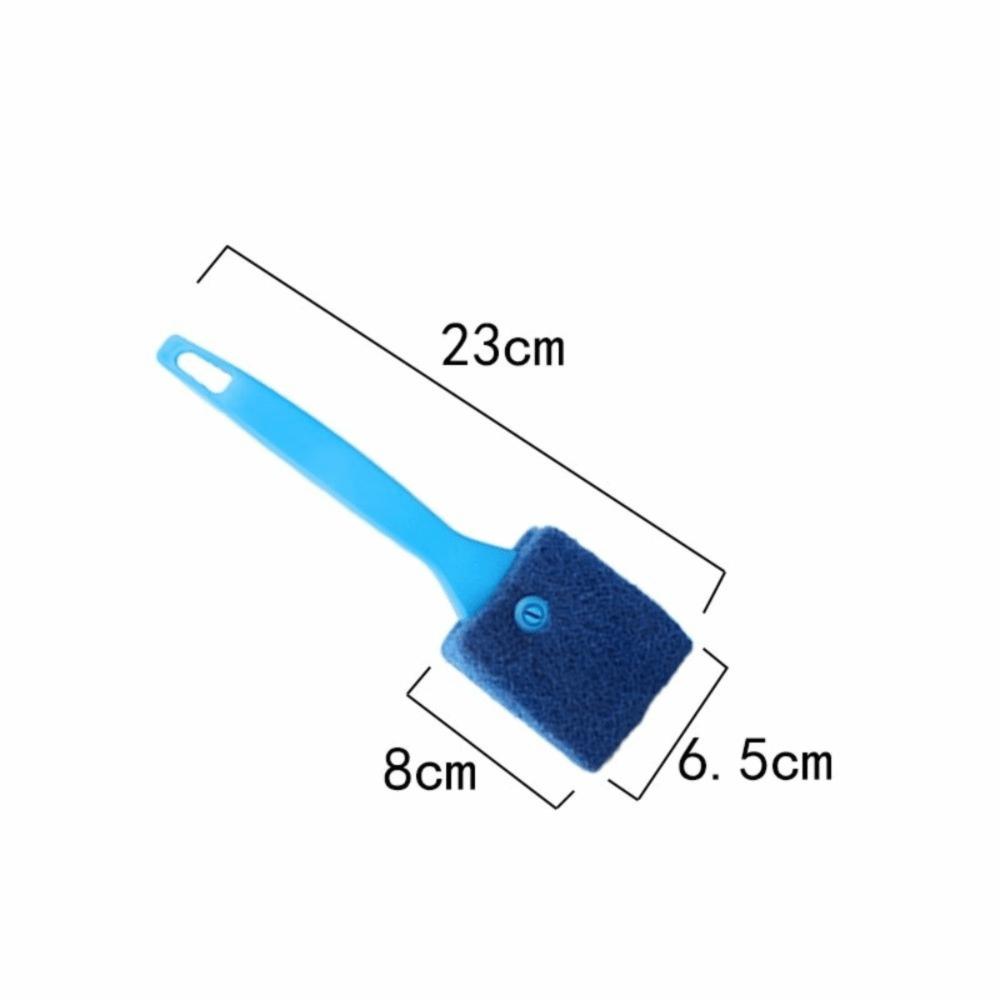 Window Scraping Fish Tank Cleaning Brush Double Sided Sponge Algae Scraper  Glass Acrylic Fish Tank