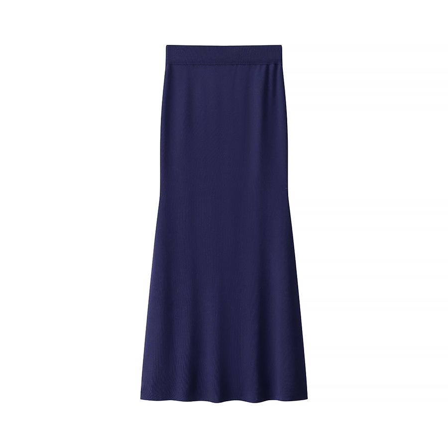 2025 Summer Women's Solid Color Sleeveless Top & Slim Fit Skirt Set
