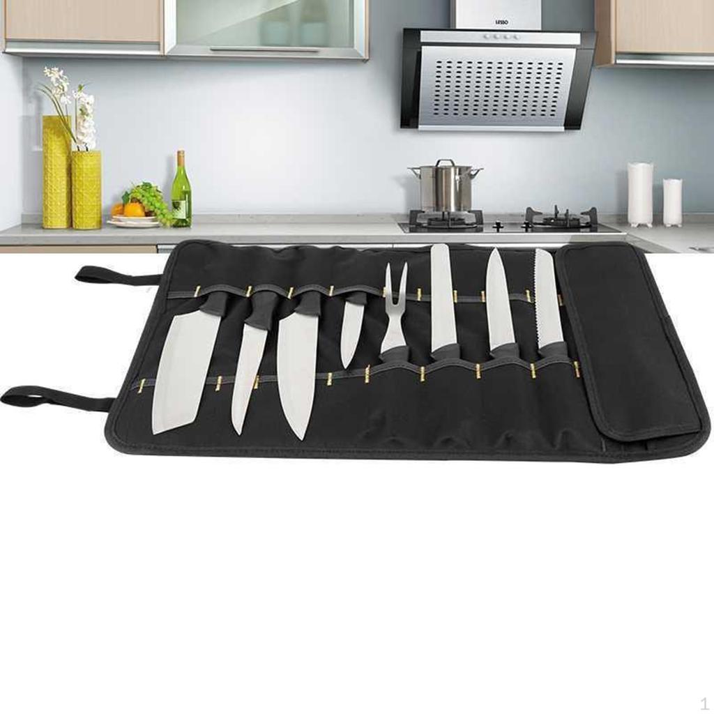 Outdoor Knife Roll Bag for Camping And Travel