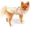 Pet Trench Coat for Small Dogs Girl Boy Windproof Fashion Western Jacket Belted Outerwear Autumn Winter Dog Clothes for Puppy Chihuahua