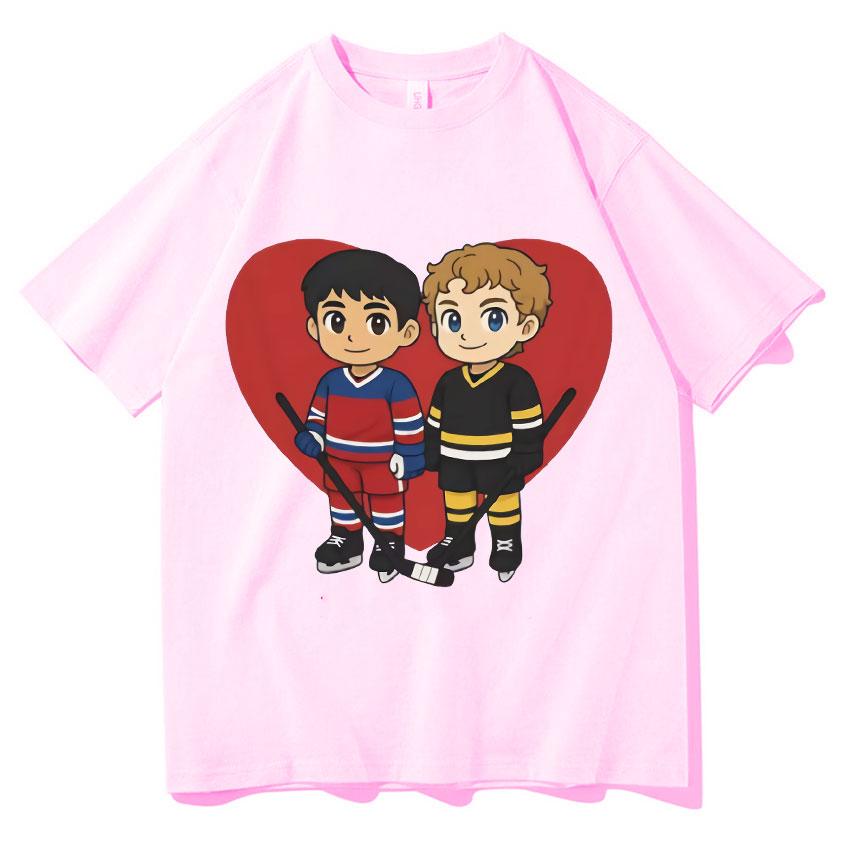 Heated Rivalry High Quality Tshirt Mens Womens Rivalry 81 and Hollander 24 Hip Hop Casual 100 Cotton Tee Shirt Teenagers Unisex