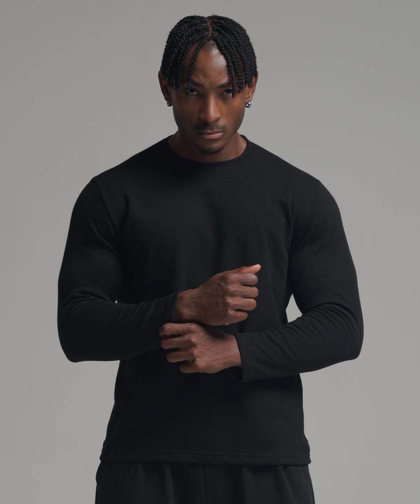 PHERMENON Muscle Fit Easy Long Sleeve - Black