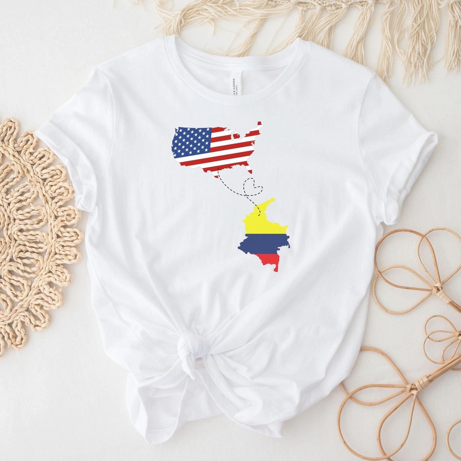 Colombia USA Shirt 3XL