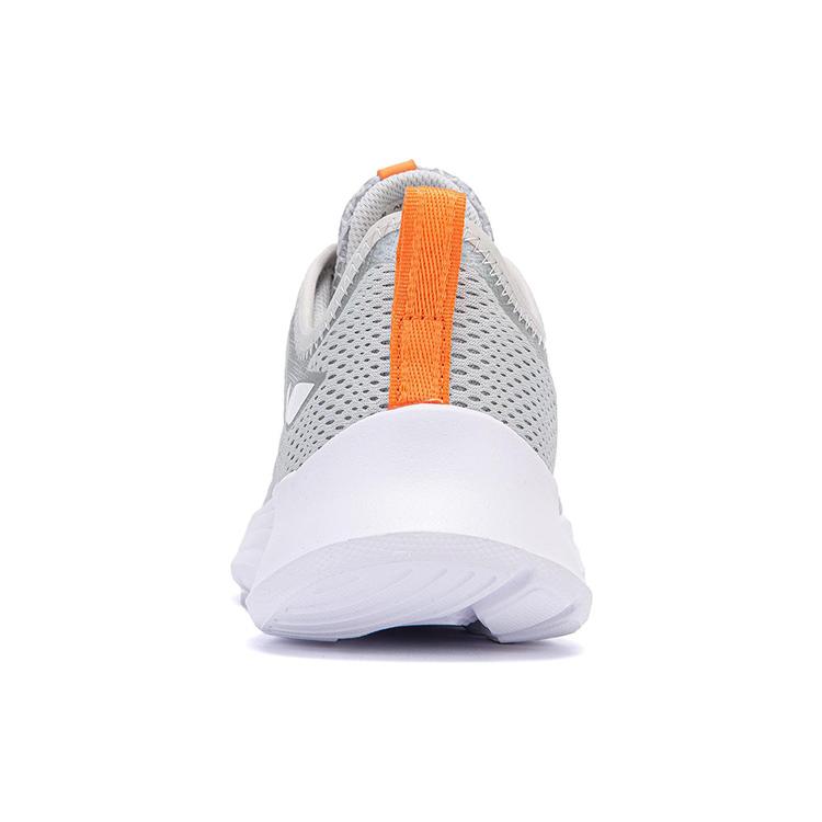 Li Ning Casual Slip Resistant, Abrasion Resistant, Breathable Low top Running Shoes Men's Coin Gray ARBT029-2