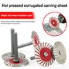 40mm Diamond Cutting Disc 6mm Shank Durable Circular Thread Cutting Disc Circular Saw Blades For Wood Metal Stone Granite Marble