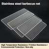 Grillroste aus Eisendraht Wiederverwendbare Bratrostnetze Neue Grillnetze