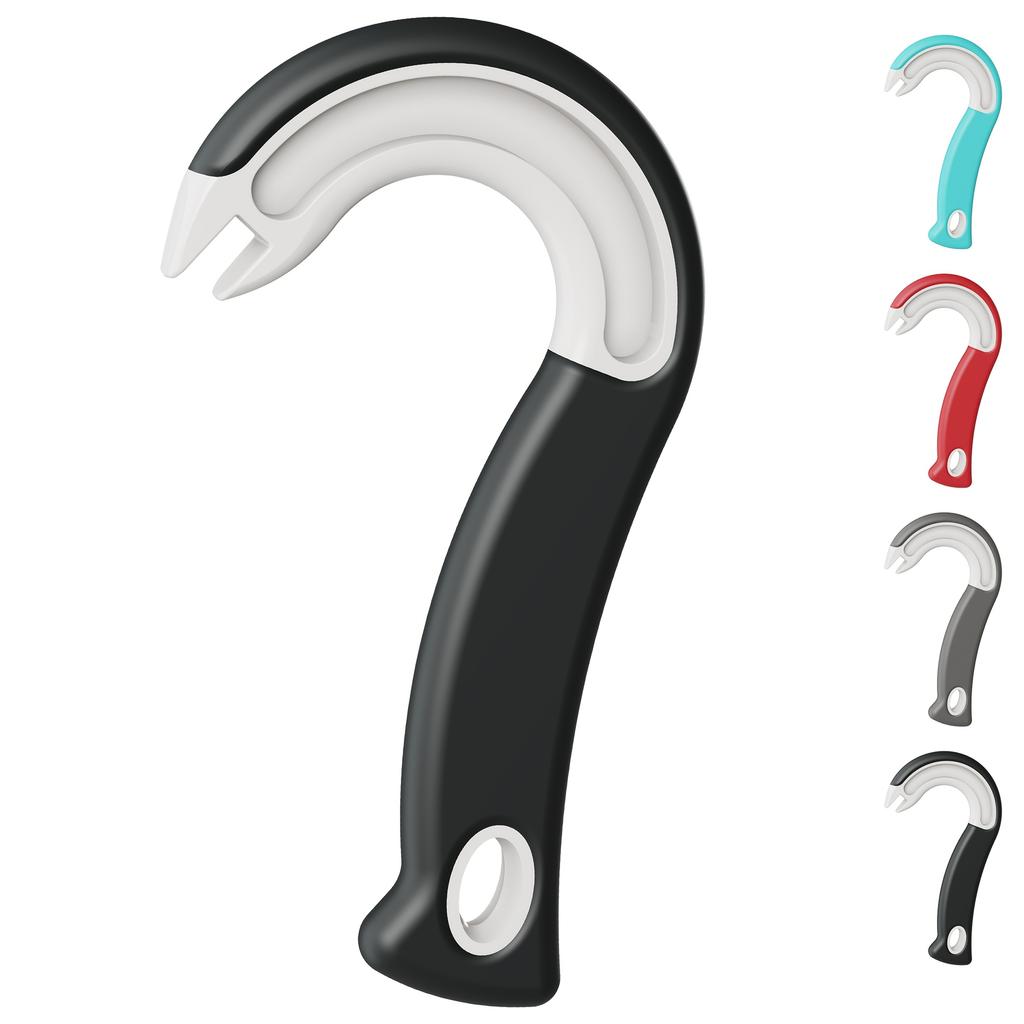 Easy To Grip Hook Can Opener - Durable, Cola Can Pull Tab Bottle Opener Tool Perfect for Families, Restaurants Christmas Parties