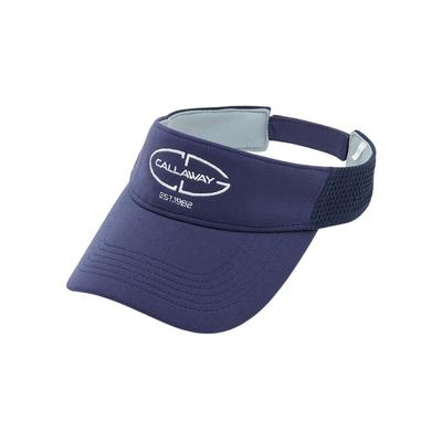 Men's Sun Visor (Cardboard Knit, Adjustable Size) / Golf Hat / C25191111 1120_Navy FR