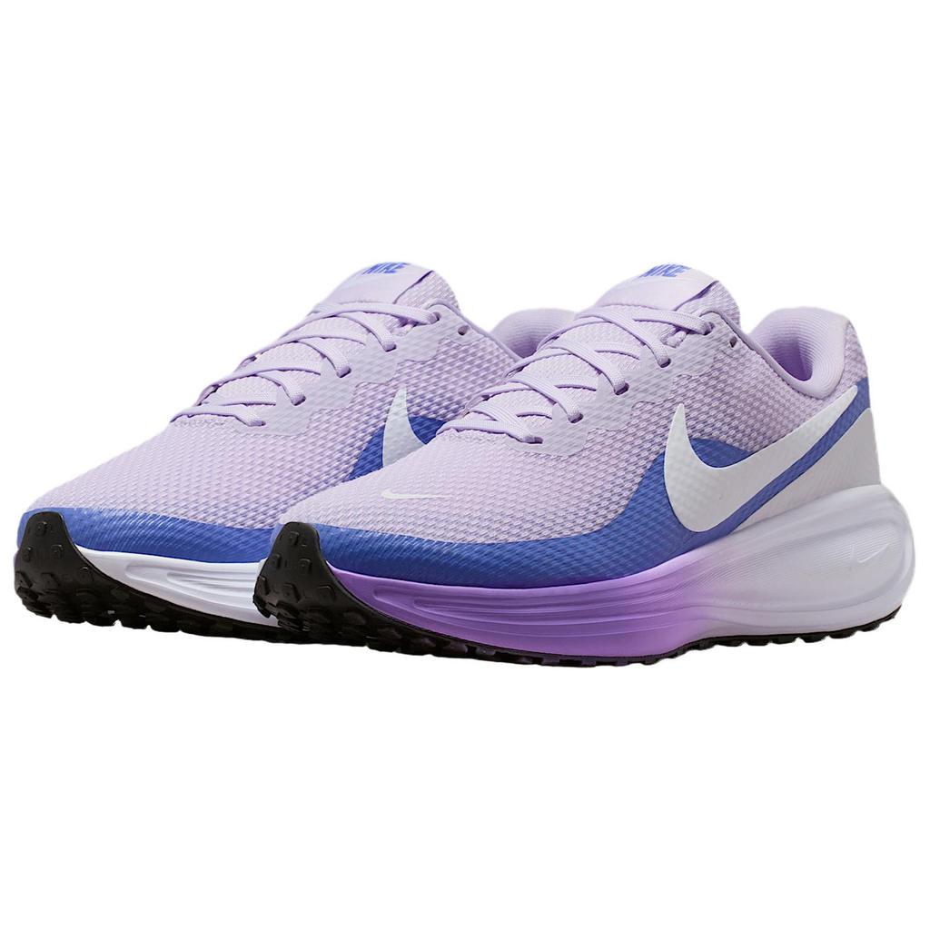 Nike REVOLUTION 8 Comfortable Breathable Support Breathable Support Running Shoes Women's Blue Purple Extra Wide HQ1995-500