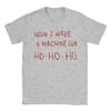 Die Hard Christmas Sweater Now I Have A Machine Gun  Die Hard Is A Christmas Movie T Shirt Summer  Cotton T Shirts For Couple