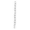 Aluminum Curb Chains 10 Meters Anti Rust Color Lasting Simple Twisted Links Crossing Cable Chains for   Necklaces Bracelets