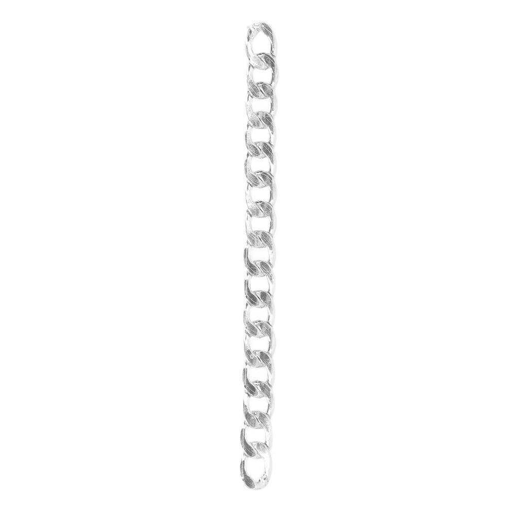 Aluminum Curb Chains 10 Meters Anti Rust Color Lasting Simple Twisted Links Crossing Cable Chains for Necklaces Bracelets