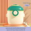 Portable Baby Milk Powder Travel Storage Box with Moisture-Proof Sealed Compartments for Complementary Food and Rice Powder.
