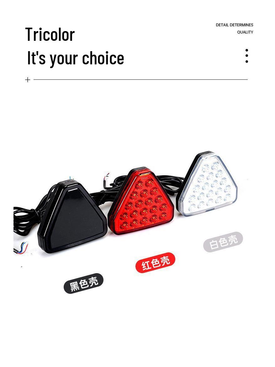 LED Dynamic Flowing Navigation Light for Electric Vehicles - Anti-Tailgating, Off-road, Flashing Cruise Light