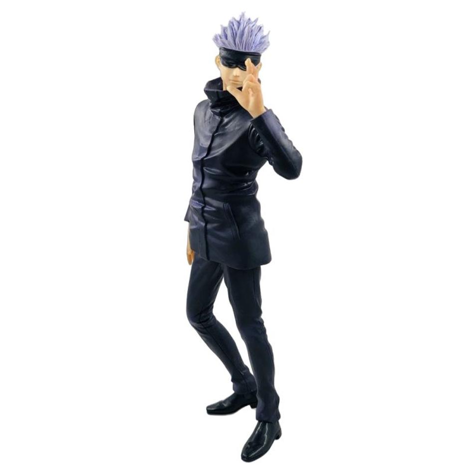 La Figura di Satoru Gojo di Jujutsu Kaisen Modello con Testa Intercambiabile Giocattolo Regalo Collezione Action Figure di Itadori Yuji PVC