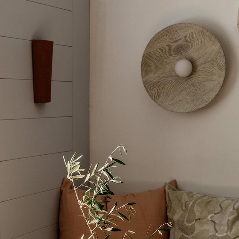 Wabi-Sabi Nordic Minimalist Wall Lamp for Living Room