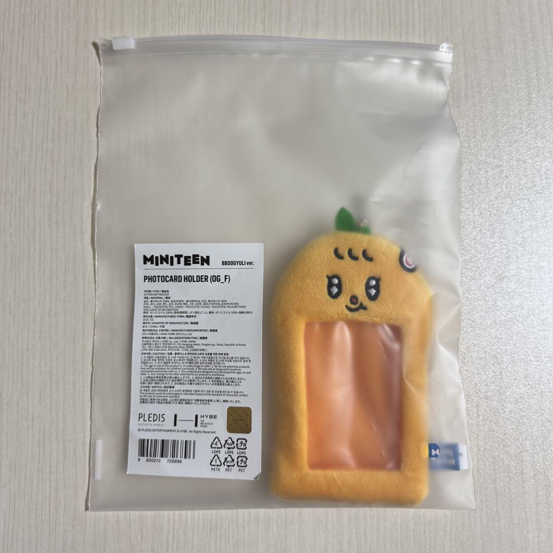 

[Б/У] Кейс для коллекционных карточек Seventeen Miniteen Сынгуан