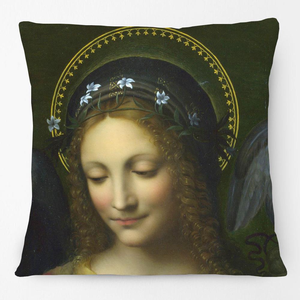 Queen Anne Boleyn Cushion Covers European Oil Painting Portrait Madame Ladies Decorative Pillow Case