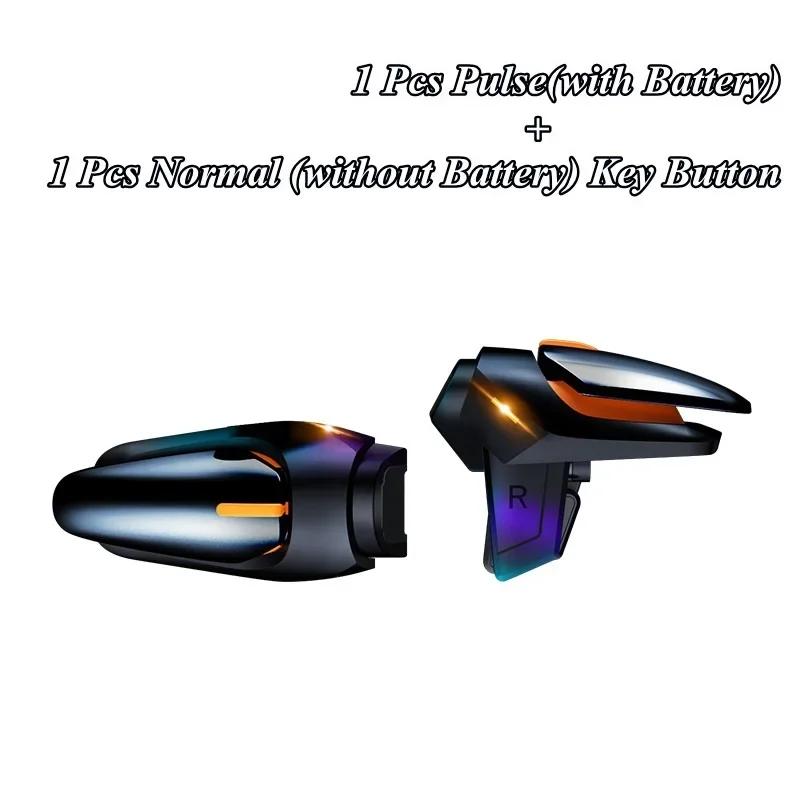 

Для JS27 игровые аксессуары для мобильных телефонов PUBG игровой контроллер геймпад джойстик L1 R1 свободный огонь стрельба ключ цель сплав кнопка триггер Standard