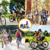 4 Pcs Presta to Schrader Converter Bike Valves Converters Road Bike Accessories
