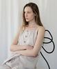 Lememe Sable Linen Vest Beige