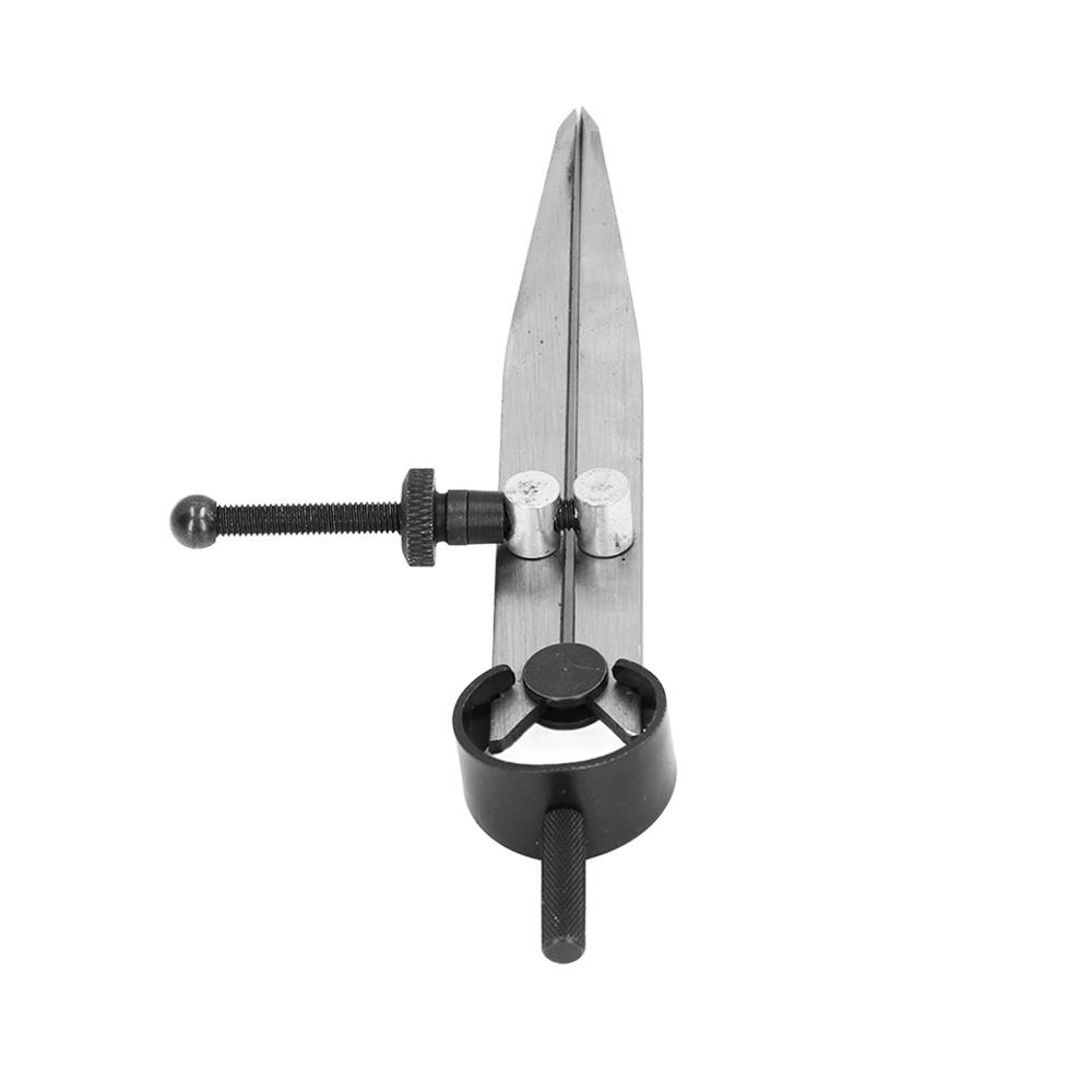 Spring Nut Adjustable Divider Solid Nut Edge Creaser Leather Craft Compasses Leather Scribing