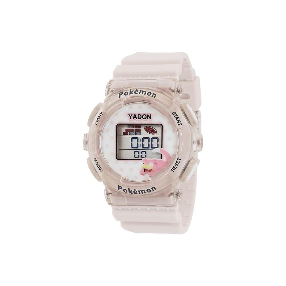 Sun Flame J-AXIS Digital Watch with EL Backlight, Calendar, Stopwatch, Alarm for Kids Unisex Pink