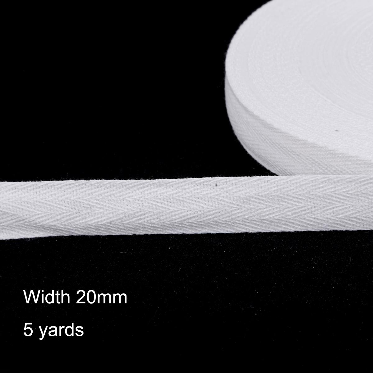 

5 ярдов/лот, лента из 100% хлопка, лента ручной работы с косточкой, свадебные рождественские украшения, ткань для шитья 20mm белый