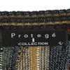 Protoge COLLECTION 90s Made In USA Old Long Sleeve 3D Knit L Sweater Men's Used