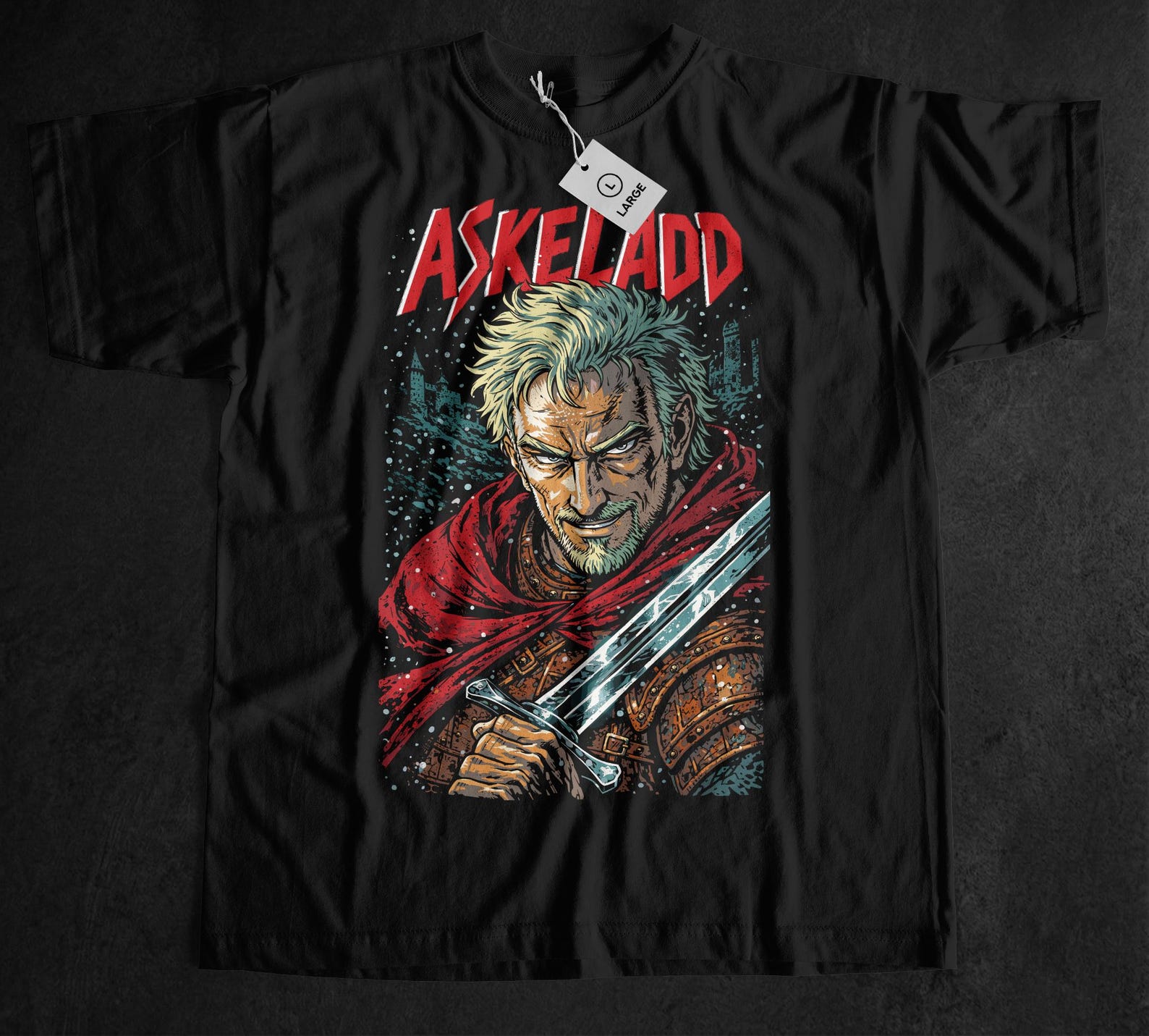 Thorfinn Vinland Saga Unisex T-Shirt, Viking Bjorn, Manga, Gift For Boyfriend, Otaku 100