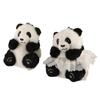 Jewelry Panda  Plush Toy Pendant PP Cotton Plush Creative Keyring  Children Gifts