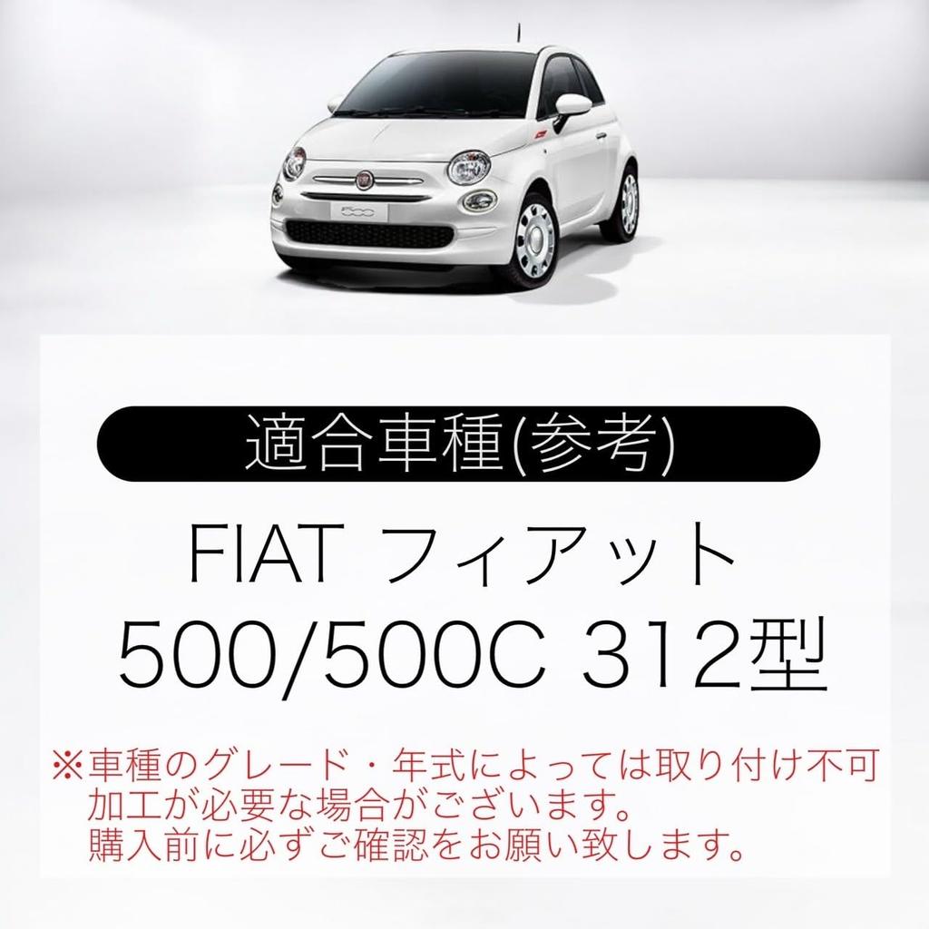 Kanoan FIAT Fiat 500 500C 312 Pillar Corner Plate Triangle Left and