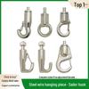 Sailor Safety Hook Kit: Self-Locking Adjustable Buckle & Hanger for Picture Hanging